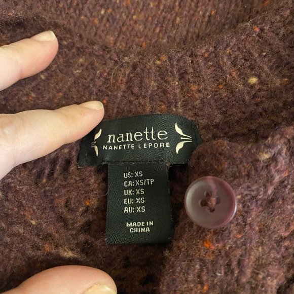 Nanette Lepore - Merino Wool blend cardigan - XS - Picture 2 of 3